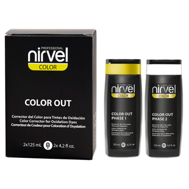 Corrector de Color para Tintes Color Out Nirvel 2x125ml