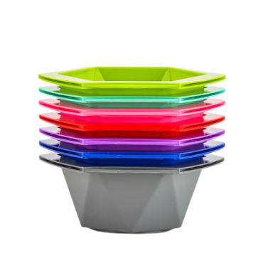 Set 7 Bowls De Colores Para Tinte Hexa Bifull