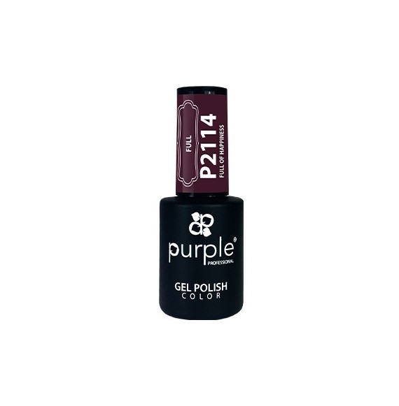 Esmalte de Uñas Permanente Gel Polish Purple P2114