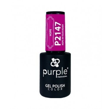 Esmalte de Uñas Permanente Gel Polish Purple P2147