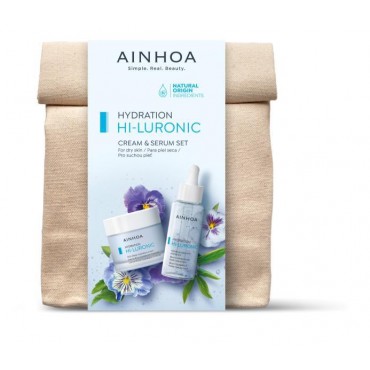 Ainhoa Pack Hi-Luronic Crema Rica + Serum