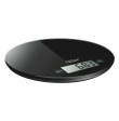 BALANZA DIGITAL REDONDA 5KG NEGRA EUROSTIL