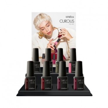 Expositor Curious Shield Colección Fall 2025 Kinetics