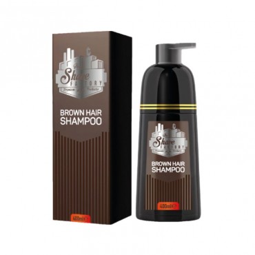 Champú de Color Progresivo MARRÓN 400ml The Shave Factory