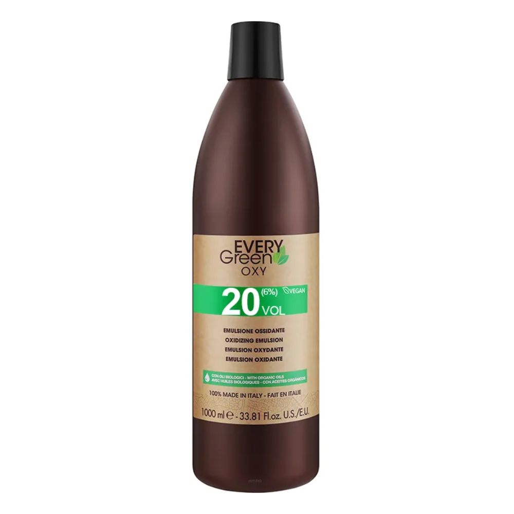 014536 oxidante everygreen 20vol Agua Oxigenada OXY 1000ml EveryGreen