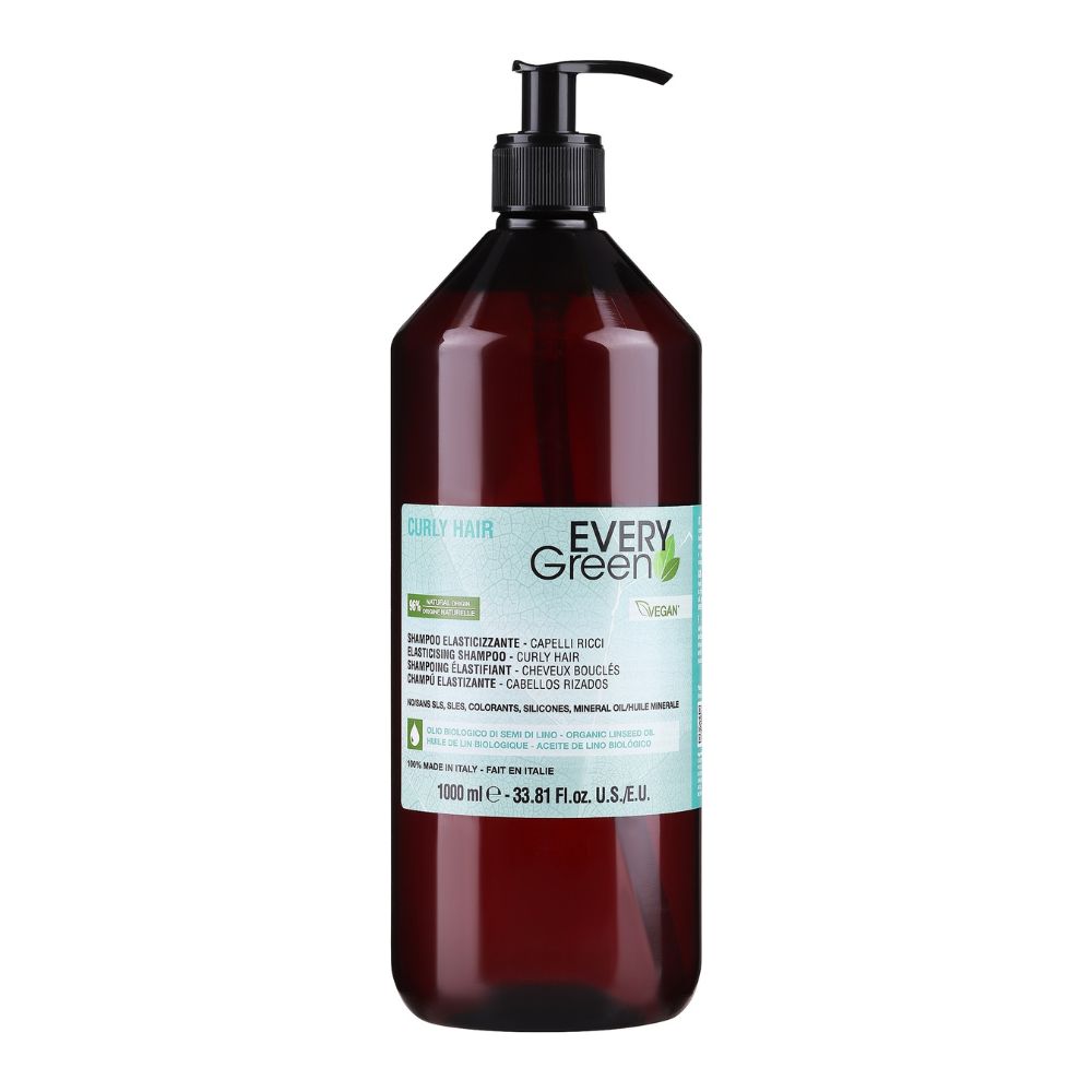 017805 champu curly everygreen 1000ml Champú Cabellos Rizados Curly Hair EveryGreen - Imagen 3