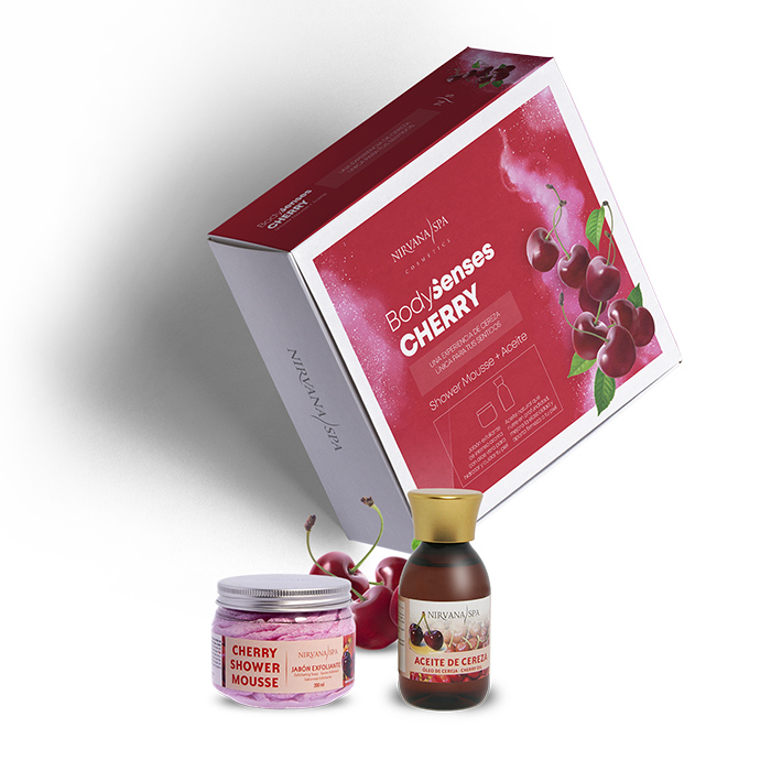 Nirvana Spa BodySense Cereza Pack BodySenses Cherry Nirvana Spa