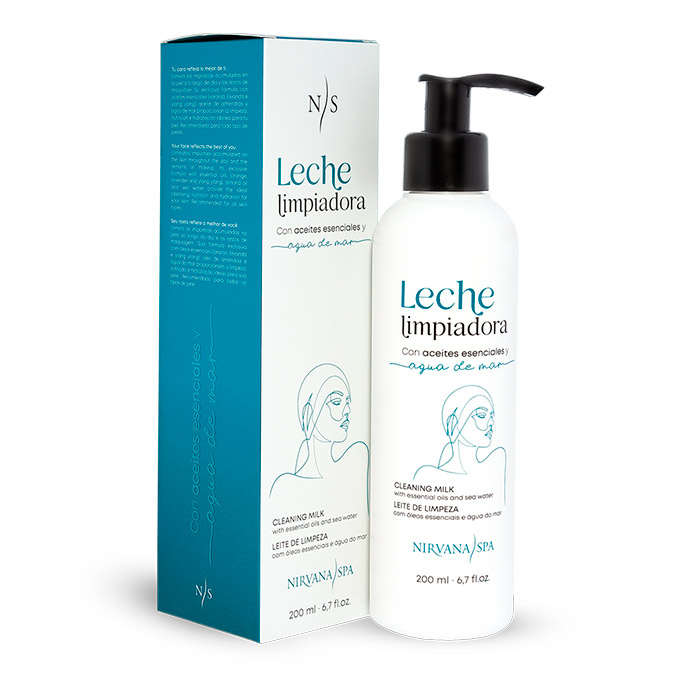 Nirvana spa leche limpiadora 1 Leche Limpiadora con Agua de Mar 200ml Nirvana Spa