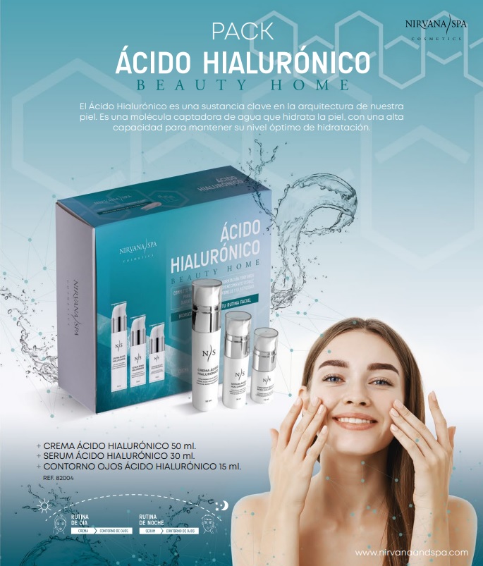 Pack Ac.Hialuronico 1 Pack Ácido Hialurónico Nirvana Spa - Imagen 3