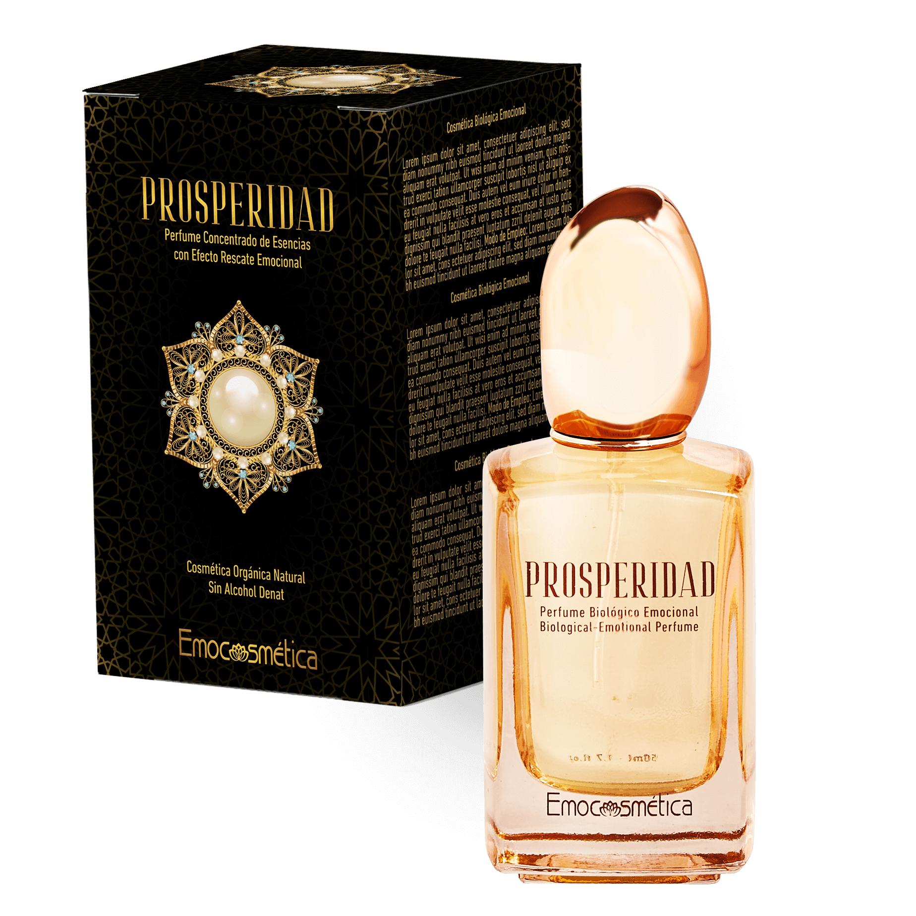 Perfume Prosperidad 1 PERFUME CONCENTRADO ESENCIAS PROSPERIDAD PYE 50ml EMOCOSMETICA