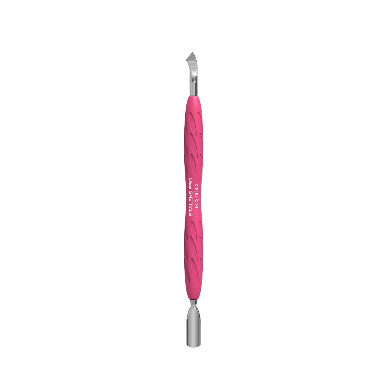 empujador uniq 10 tipo 4.2 1 Empujador de manicura con mango de silicona Gummy UNIQ 10 TIPO 4.2 Staleks