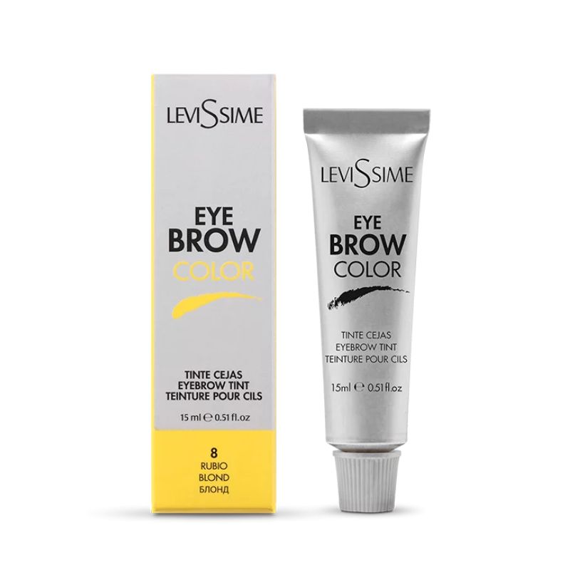 eyebrow color levissime 1 Tinte para Cejas Eyebrow Color 15ml Levissime