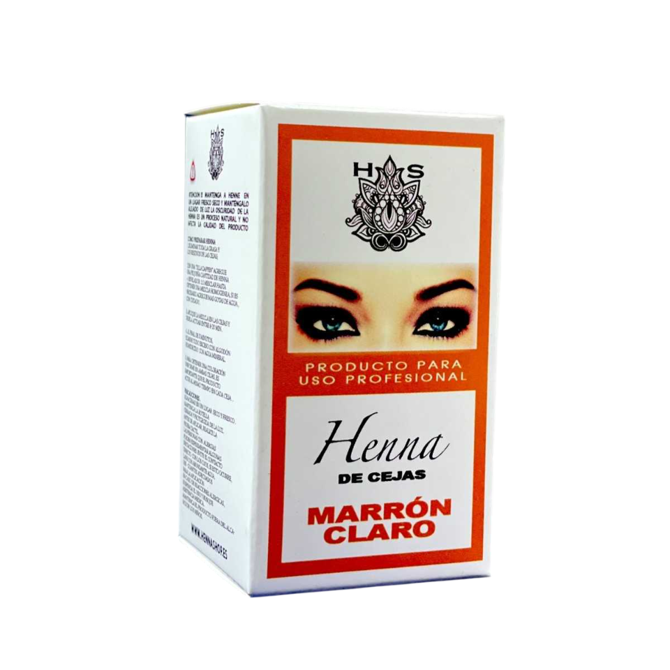 henna cejas marron claro 2gr Henna para Cejas 2gr HS - Imagen 4