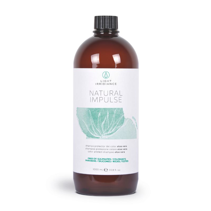 natural impulse champu aloe vera Champú Cabellos Teñidos Aloe Vera Natural Impulse 1000ml Light Irridiance
