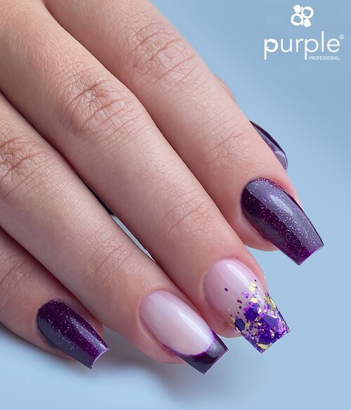 p 1 7 3 1 8 17318 GEL POLISH PURPLE P2129 GEL POLISH PURPLE P2129