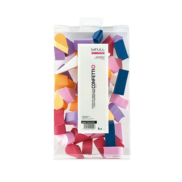 Esponjas de maquillaje sin latex confeti Bifull
