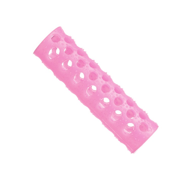 BUCLES ROSA TRASLUCIDO Nº0 13 mm(Oferta)