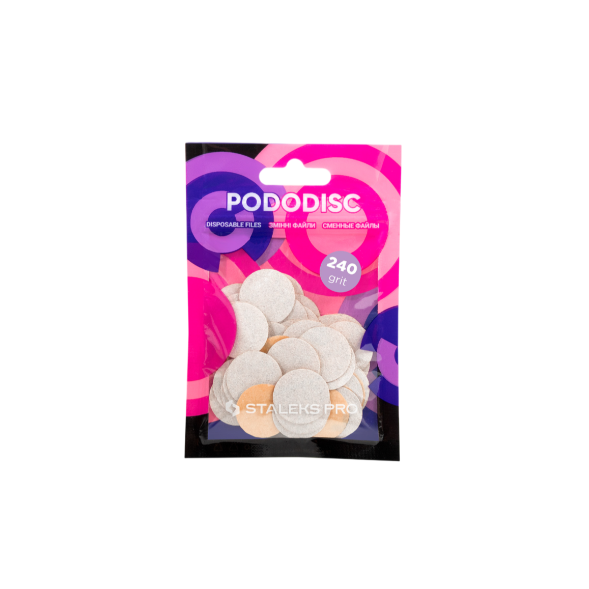 recambios discos M 240 1 Recambios Discos de Pedicura Pododisc M Grano 240 (50uds) Staleks