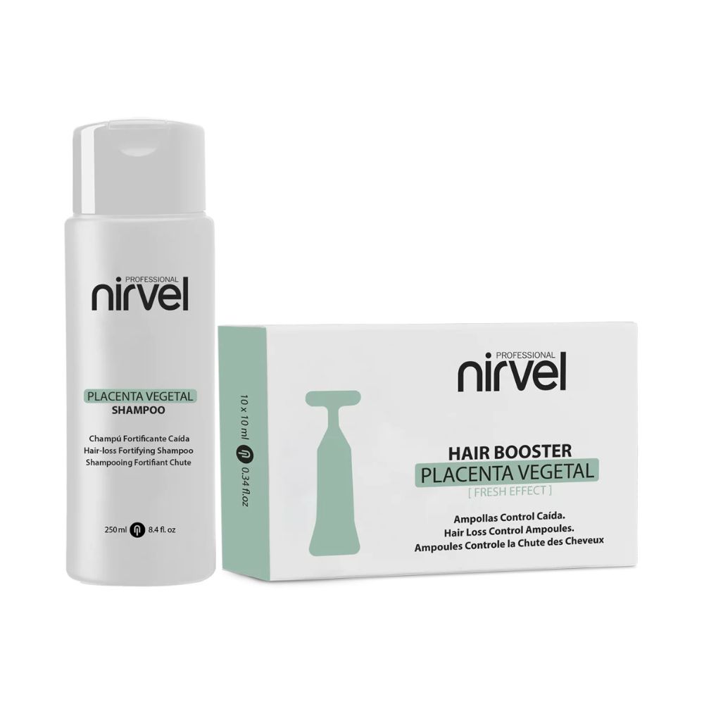 005529 placenta vegetal nirvel Pack Placenta Vegetal Anticaída Nirvel