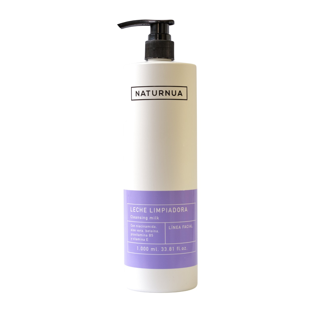 006629 leche limpiadora naturnua 1000ml Leche Limpiadora Facial Naturnua 150ml - Imagen 3