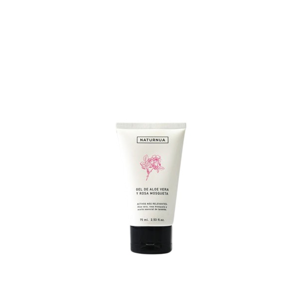 009957 aloe rosa mosqueta naturnua 75ml Gel Aloe Vera y Rosa Mosqueta Naturnua - Imagen 2