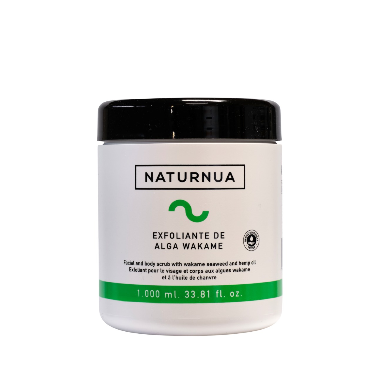 013378 exfoliante wakame naturnua 1000ml Exfoliante Facial y Corporal con Alga Wakame Naturnua - Imagen 2