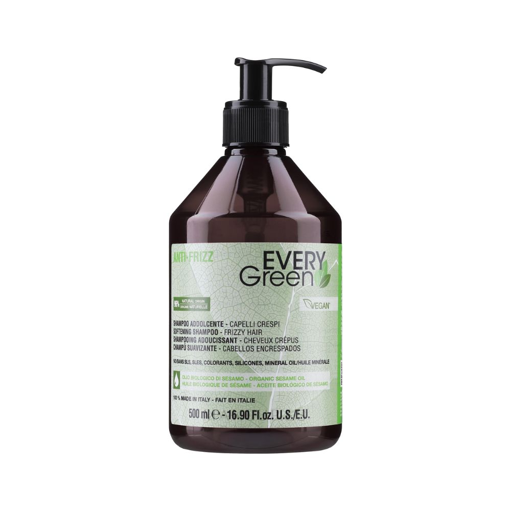 014113 champu anti frizz everygreen 500ml Champú Cabellos Encrespados Anti-Frizz EveryGreen - Imagen 3