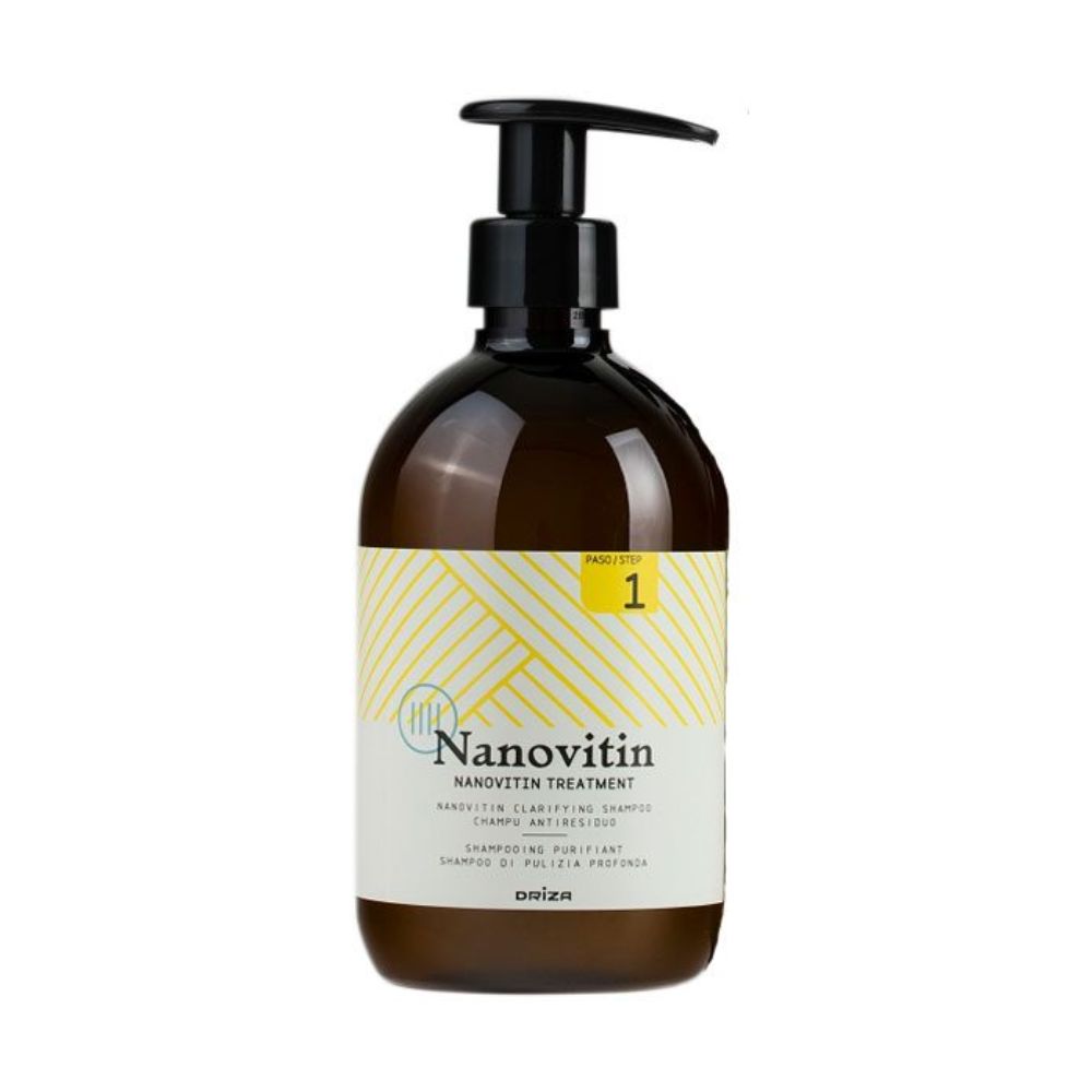 014179 champu clarifying nanovitin Champú Preparador PASO 1 Alisado Nanovitin 500ml Driza
