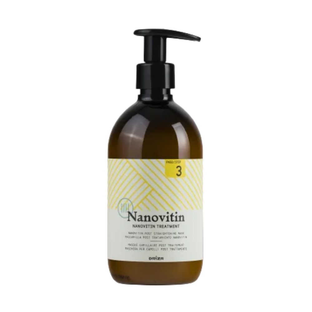 014182 mascarilla nanovitin driza Mascarilla Post Alisado PASO 3 Nanovitin 500ml Driza