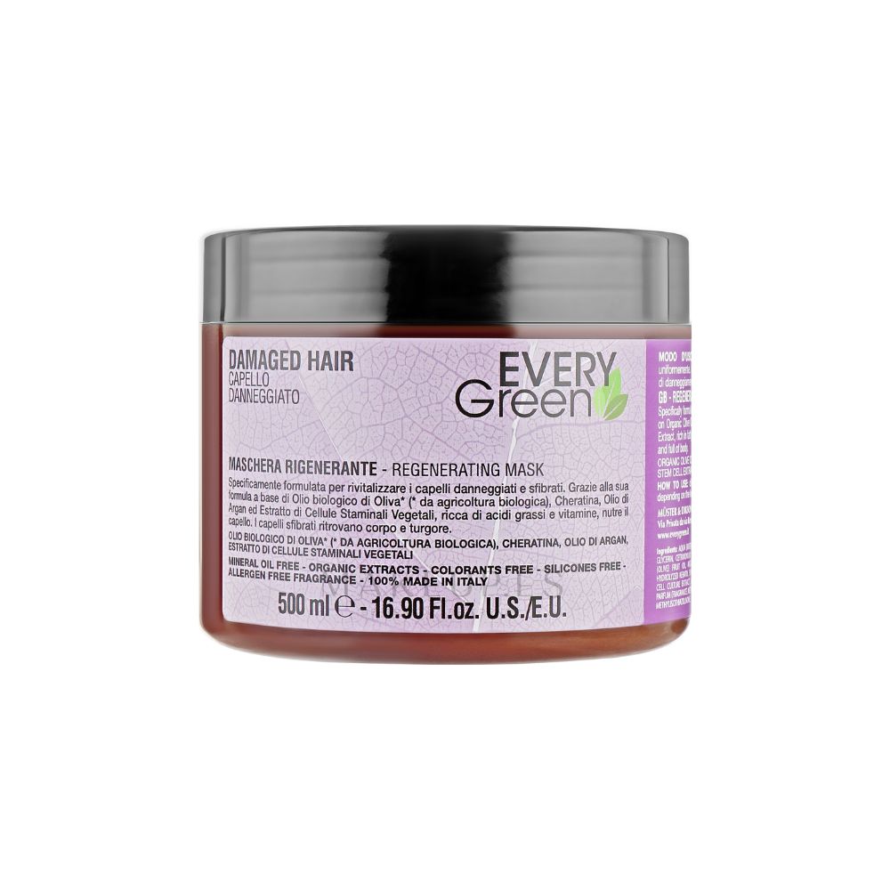 015561 mascarilla damaged hair everygreen 500ml Mascarilla Cabellos Dañados Damaged Hair EveryGreen - Imagen 3