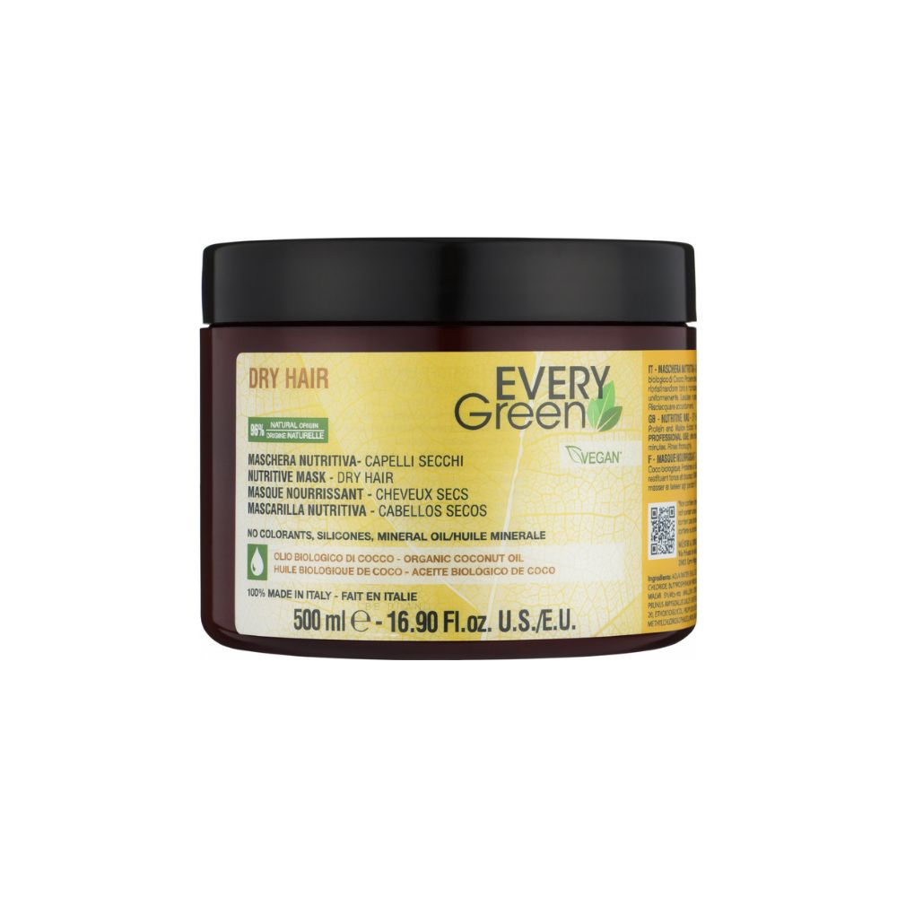 015563 mascarilla dry hair everygreen 500ml Mascarilla Nutritiva Cabellos Secos EveryGreen - Imagen 3
