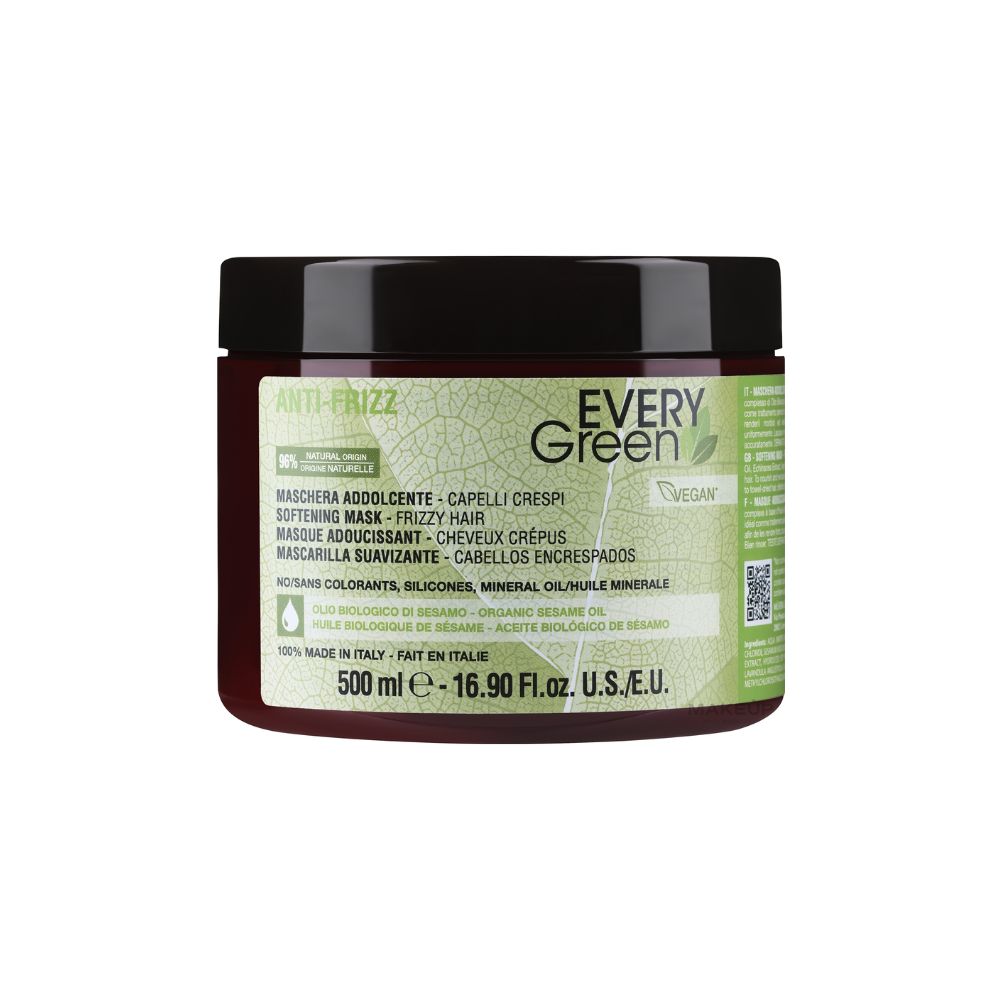 015564 mascarilla anti frizz everygreen 500ml Mascarilla Cabellos Encrespados Anti-Frizz EveryGreen - Imagen 3