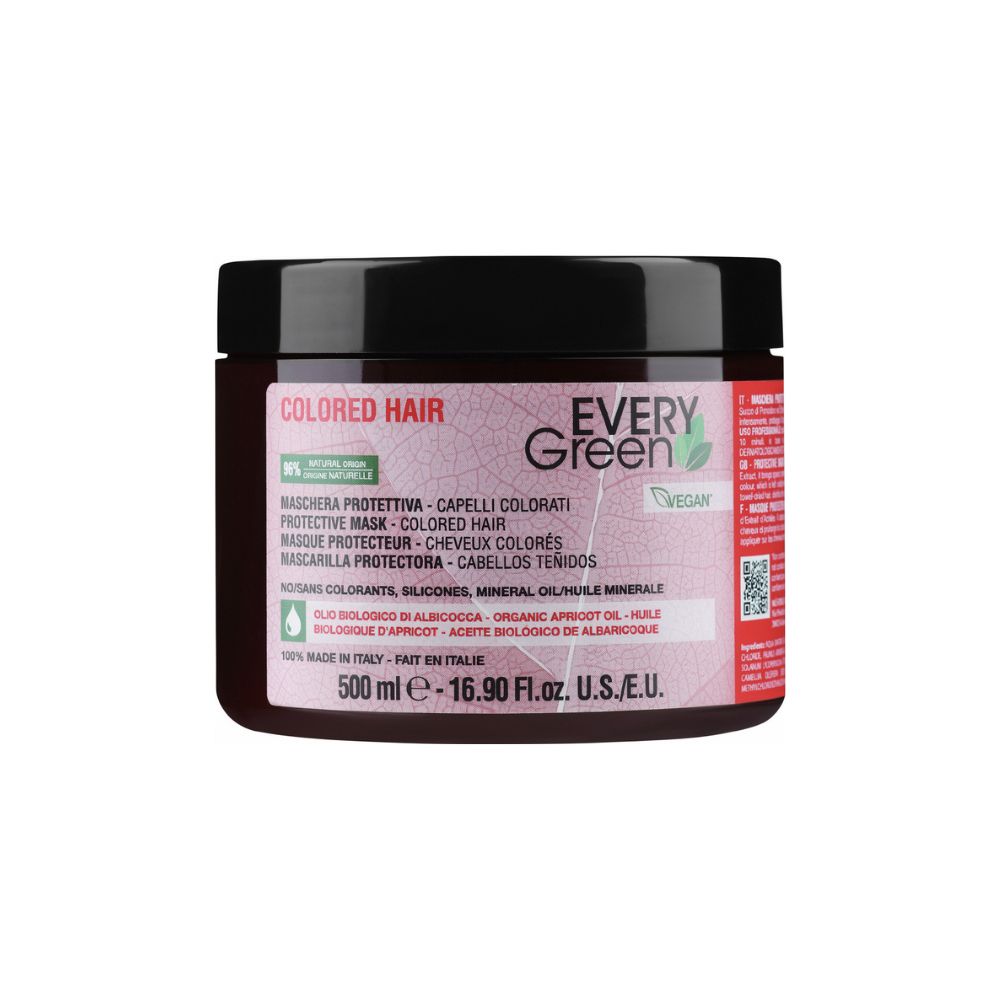 015565 mascarilla colored hair everygreen 500ml Mascarilla Cabellos Teñidos Colored Hair EveryGreen - Imagen 3