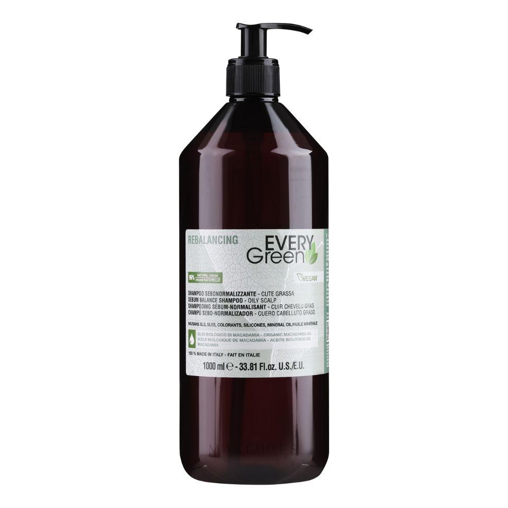 017064 champu rebalancing everygreen 1000ml Champú Cabellos Grasos Rebalancing EveryGreen - Imagen 2