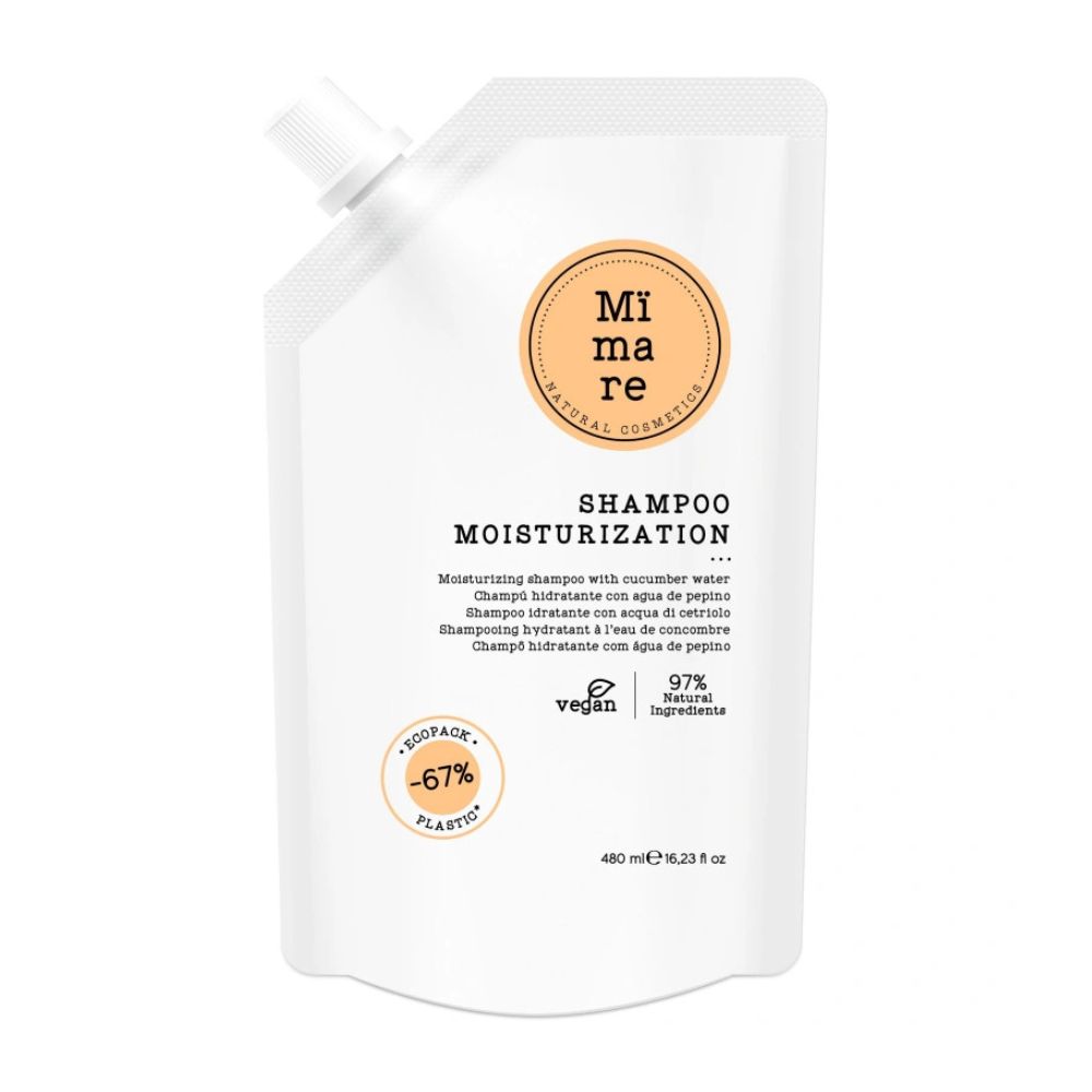 019230 champu moisturization 480ml mimare Champú Hidratante Moisturization 500ml Mimare - Imagen 3