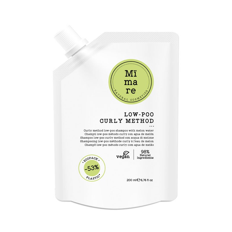 019234 champu low poo mimare 200ml Champú Low Poo Curly Method 500ml Mimare - Imagen 3