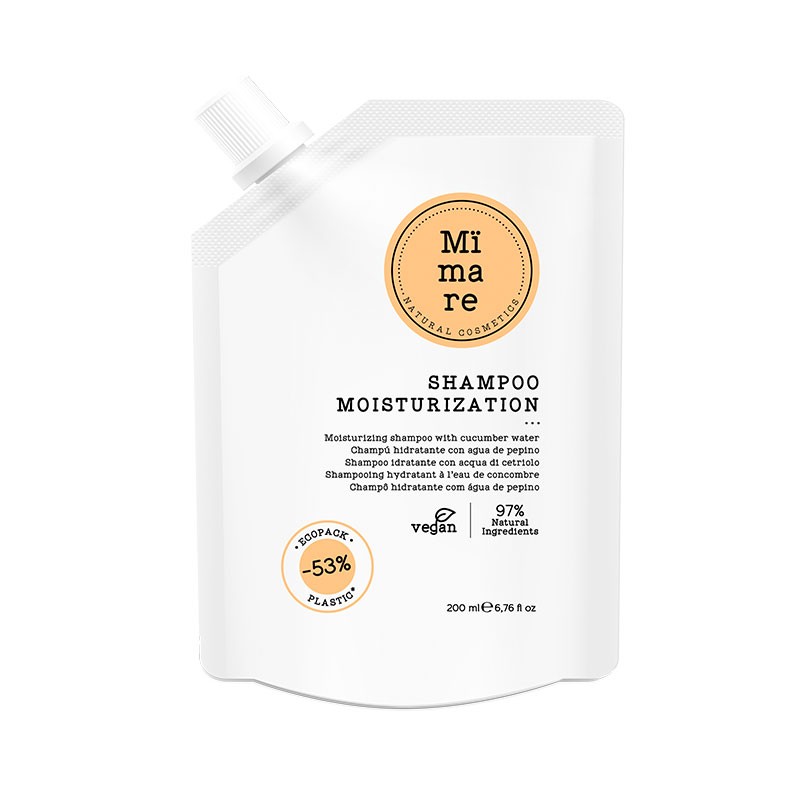 019237 champu moisturization 200ml mimare Champú Hidratante Moisturization 500ml Mimare - Imagen 2