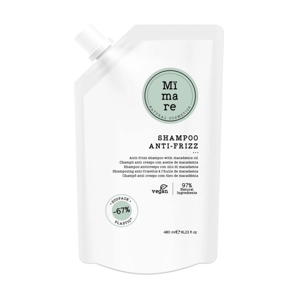 019240 champu antifrizz 480ml mimare 1 Champú Antiencrespamiento Anti-Frizz 500ml Mimare - Imagen 3