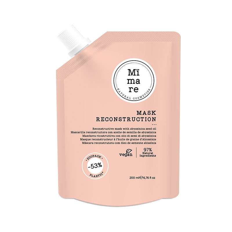 019245 mascarilla reconstruction mimare 200ml 2 Mascarilla Reconstructora Reconstruction 500ml Mimare - Imagen 2