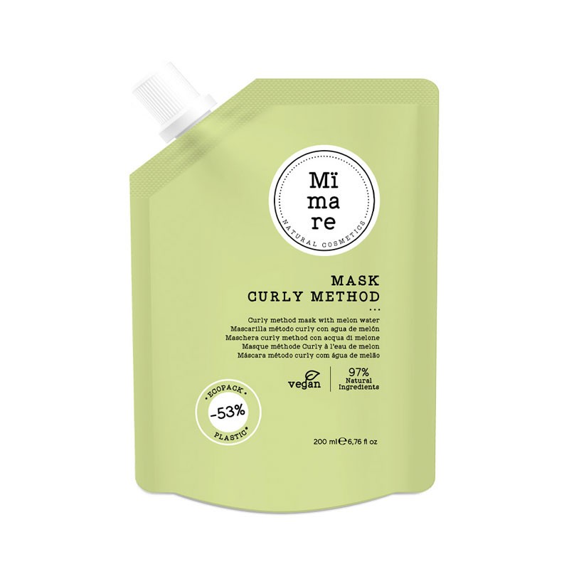019246 mascarilla curly mimare 200ml Mascarilla Rizos Curly Method 500ml Mimare - Imagen 2