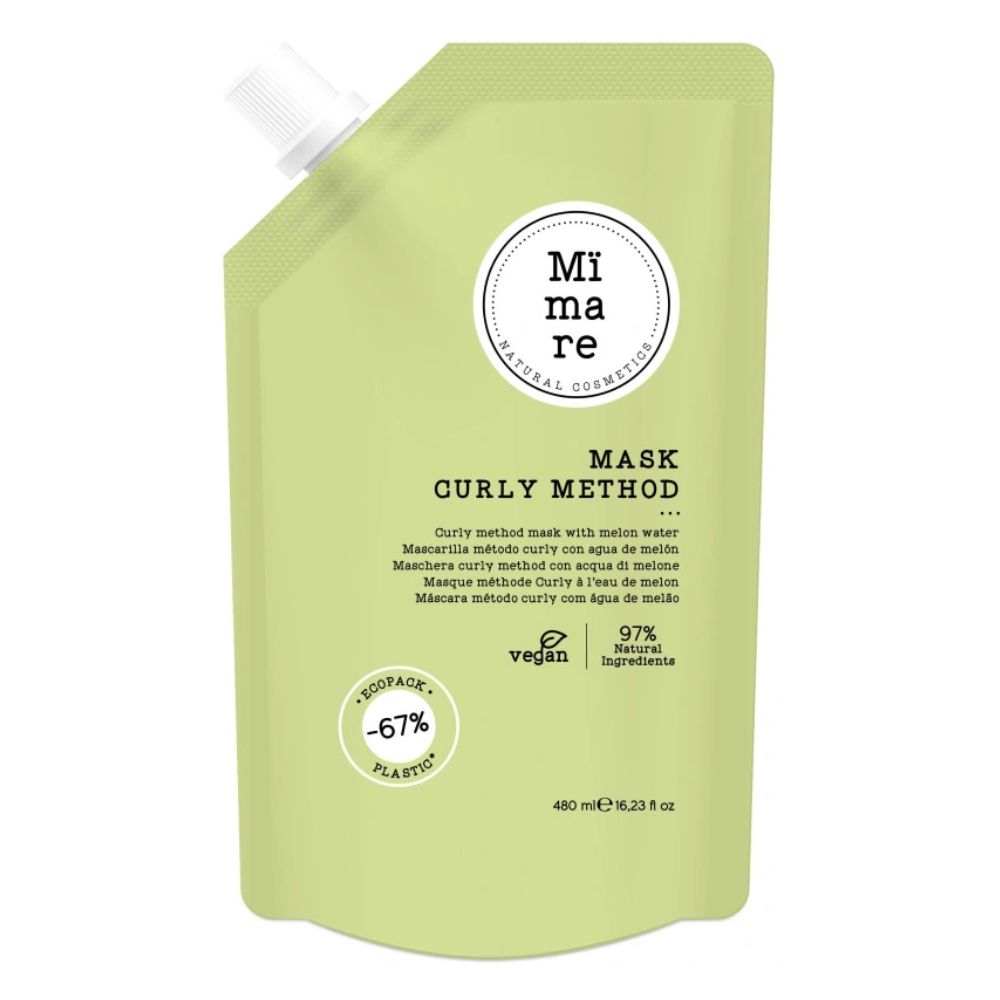 019254 mascarilla curly mimare 480ml Mascarilla Rizos Curly Method 500ml Mimare - Imagen 3