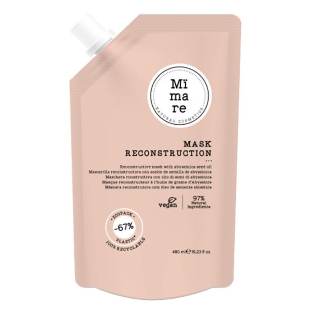 019256 mascarilla reconstruction mimare 480ml 2 Mascarilla Reconstructora Reconstruction 500ml Mimare - Imagen 3