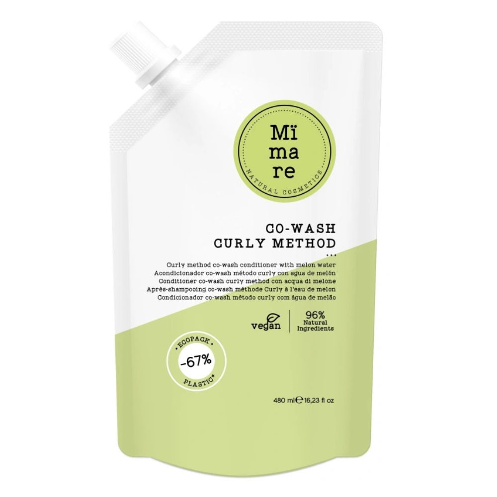 019260 co wash mimare 480ml Acondicionador Co-Wash Rizos Curly Method 500ml Mimare - Imagen 3