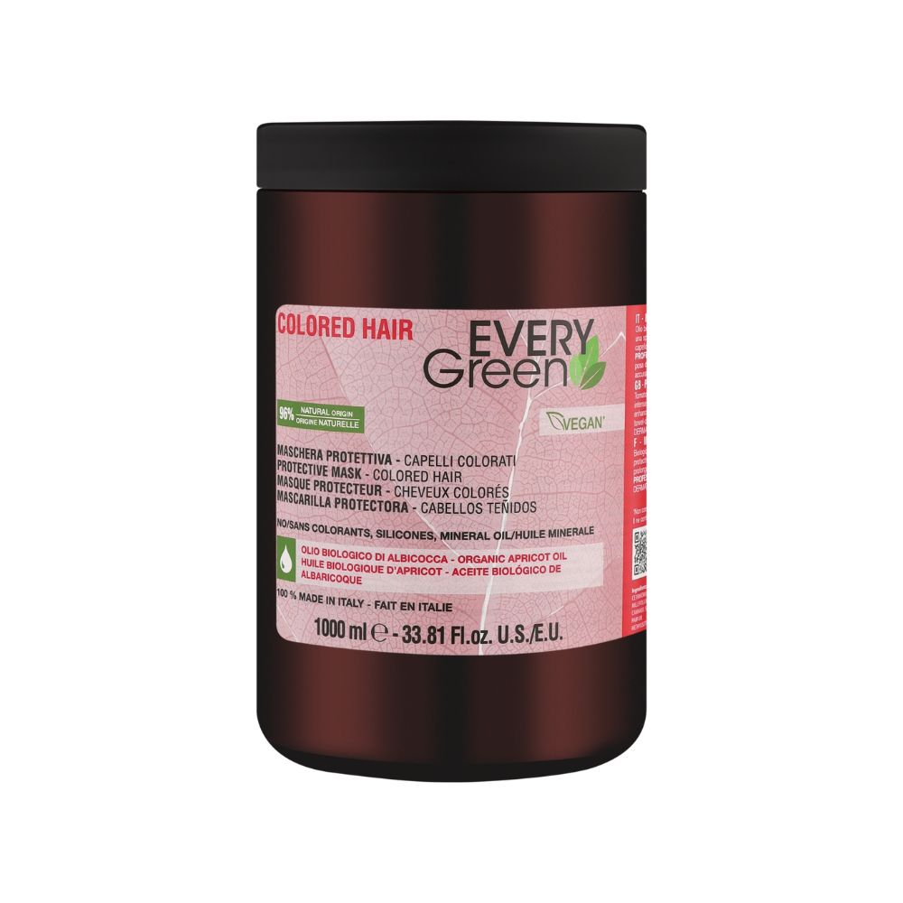 019684 mascarilla colored hair everygreen 1000ml Mascarilla Cabellos Teñidos Colored Hair EveryGreen - Imagen 2