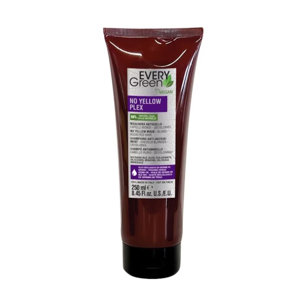020070 mascarilla no yellow 250ml everygreen Mascarilla Antiamarillo No Yellow Plex EveryGreen - Imagen 2