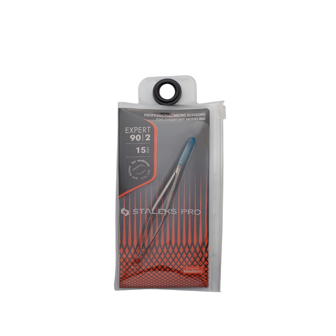12907 tijeras expert 90 type 2 staleks 2 1 Microtijeras para modelado de cejas EXPERT 90 TIPO 2 Staleks - Imagen 3