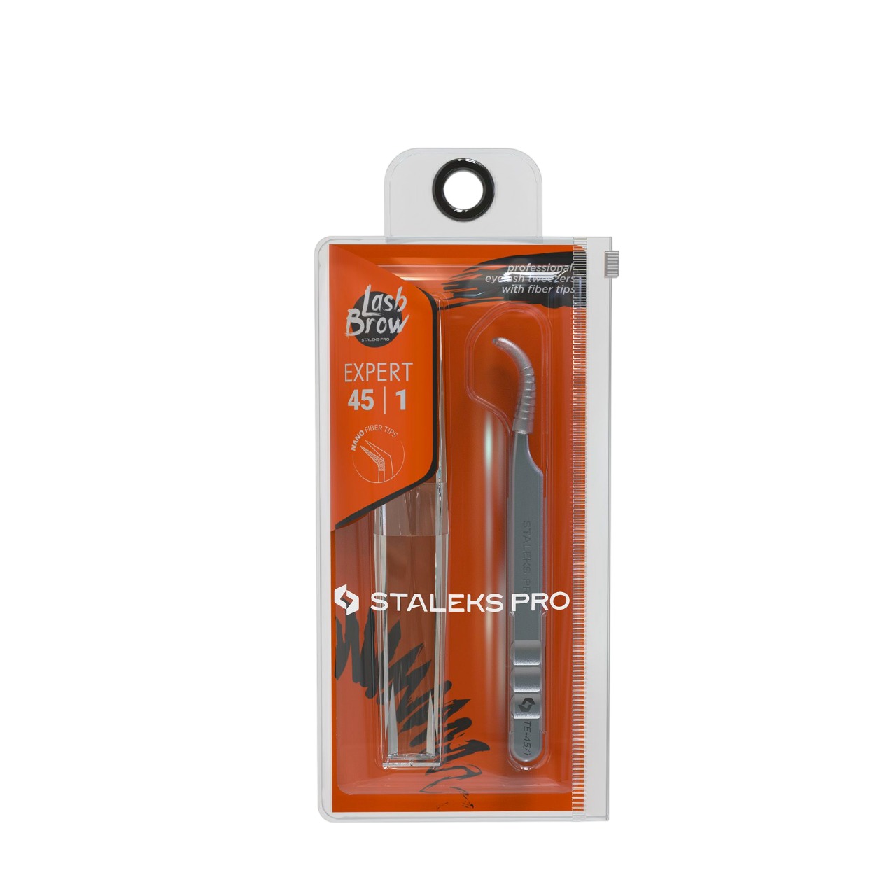 12923 pinzas expert 45 type 1 staleks 2 1 Pinzas para pestañas con punta de fibra EXPERT 45 TIPO 1 (curvadas) Staleks - Imagen 3
