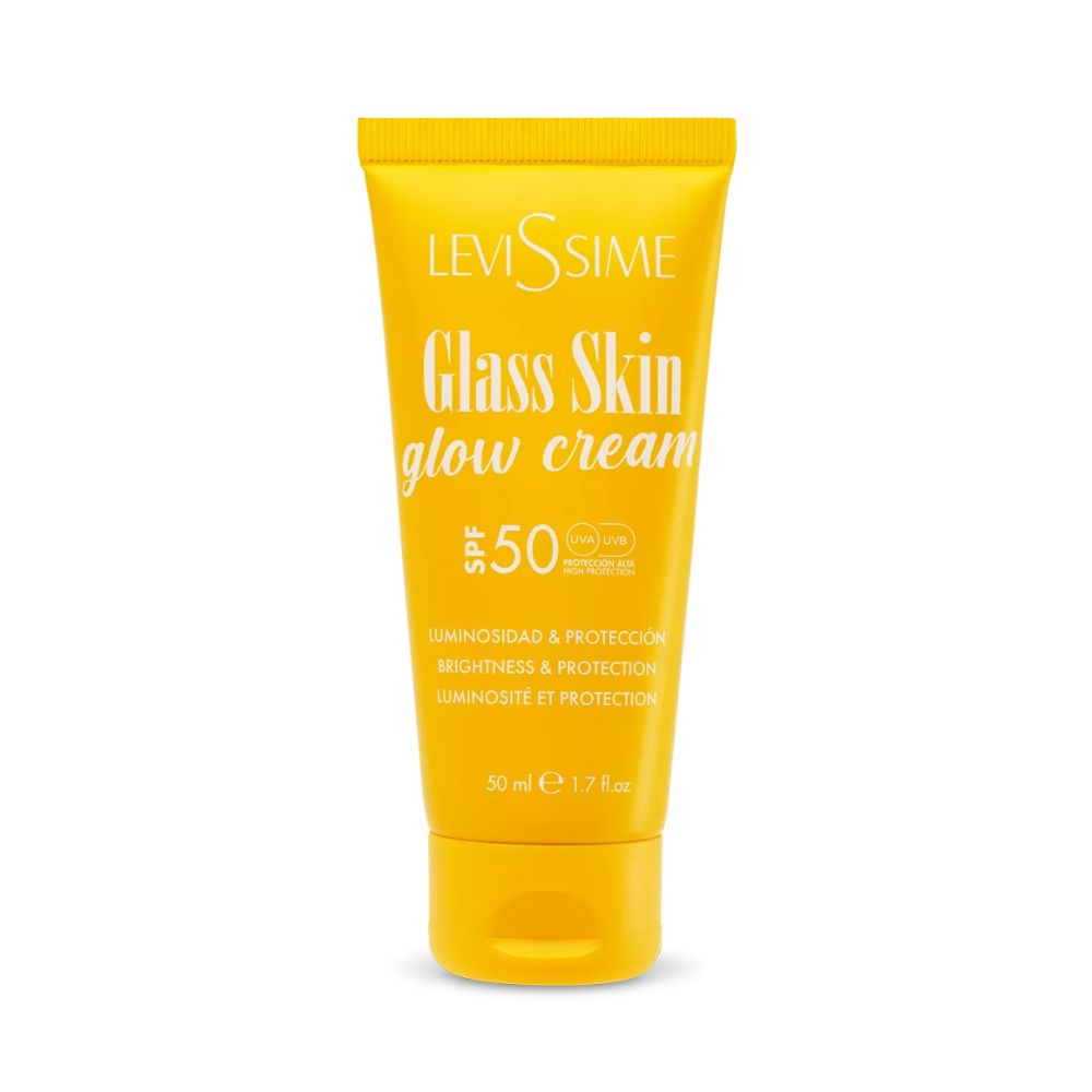 13087 glass skin levissime Crema Facial Glass Skin Glow Cream SPF50 50ml Levissime