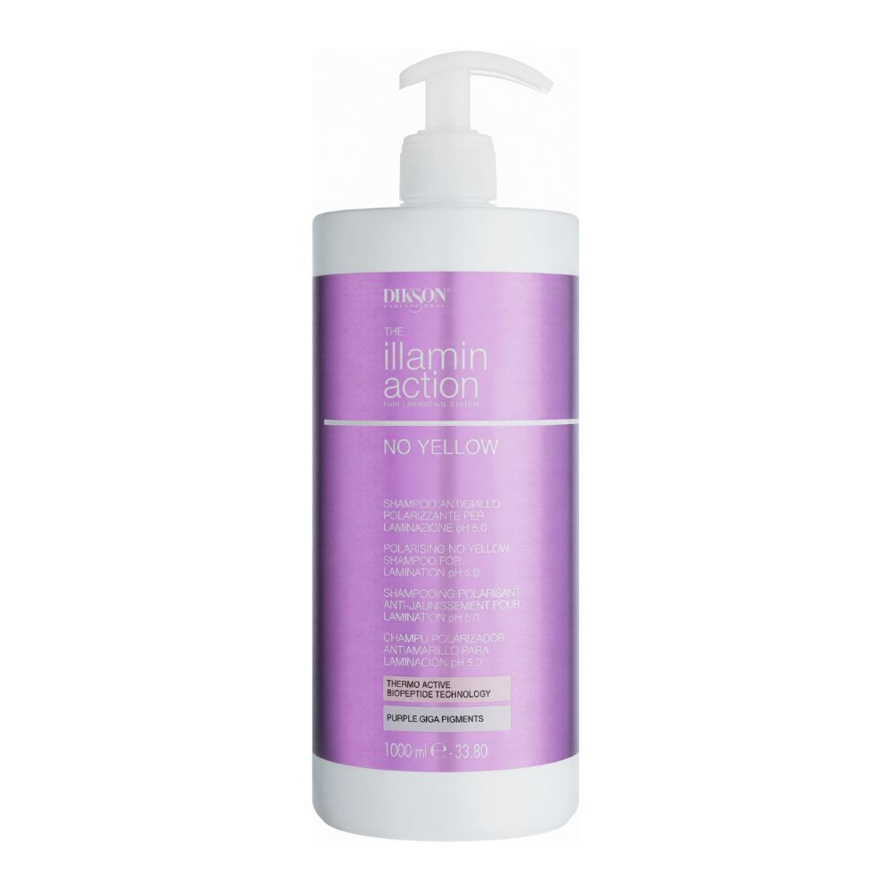 13245 champu polarizante dikson 1000ml 2 Champú Polarizador Laminación Illaminaction No Yellow Dikson - Imagen 2