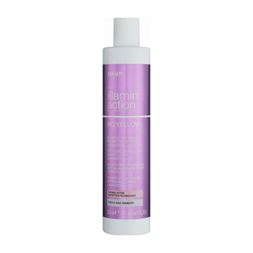 13246 champu polarizante dikson 300ml 3 Home Kit Laminación Antiamarillo Illaminaction No Yellow Dikson - Imagen 3